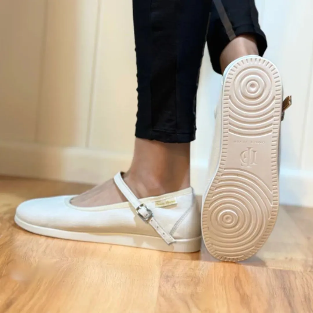 7820W-1 Ladies Classic Mary Jane Leather Dance Shoe