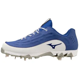 9-Spike® Ambition 3 Low Men's Metal Baseball Cleat - Royal/White