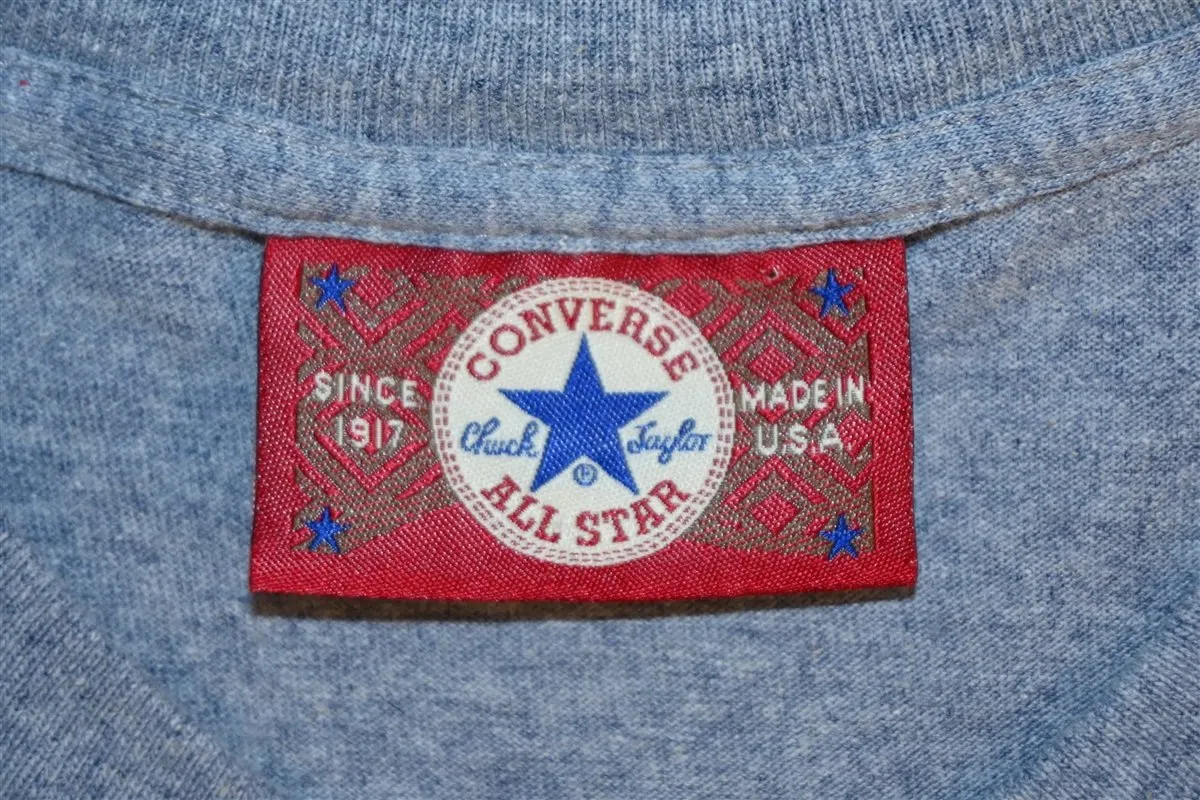 90s Converse Chuck Taylor All Star Sneaker Patch t-shirt Medium