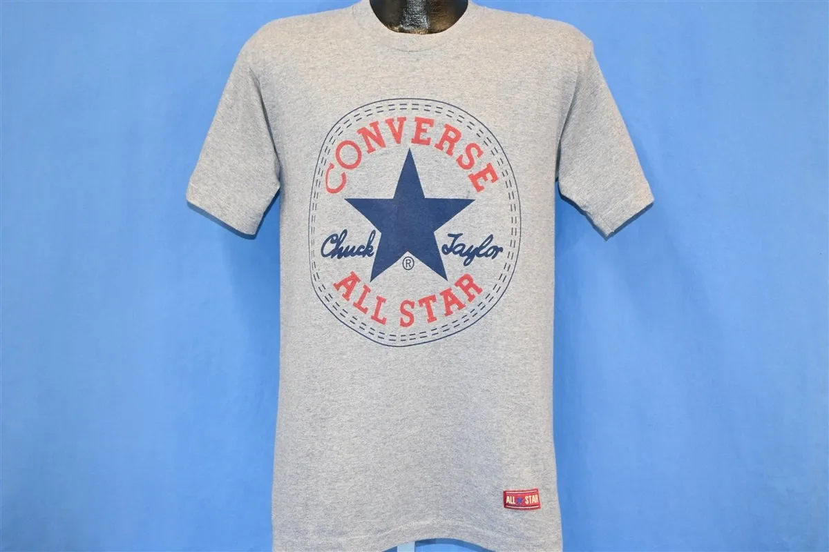 90s Converse Chuck Taylor All Star Sneaker Patch t-shirt Medium