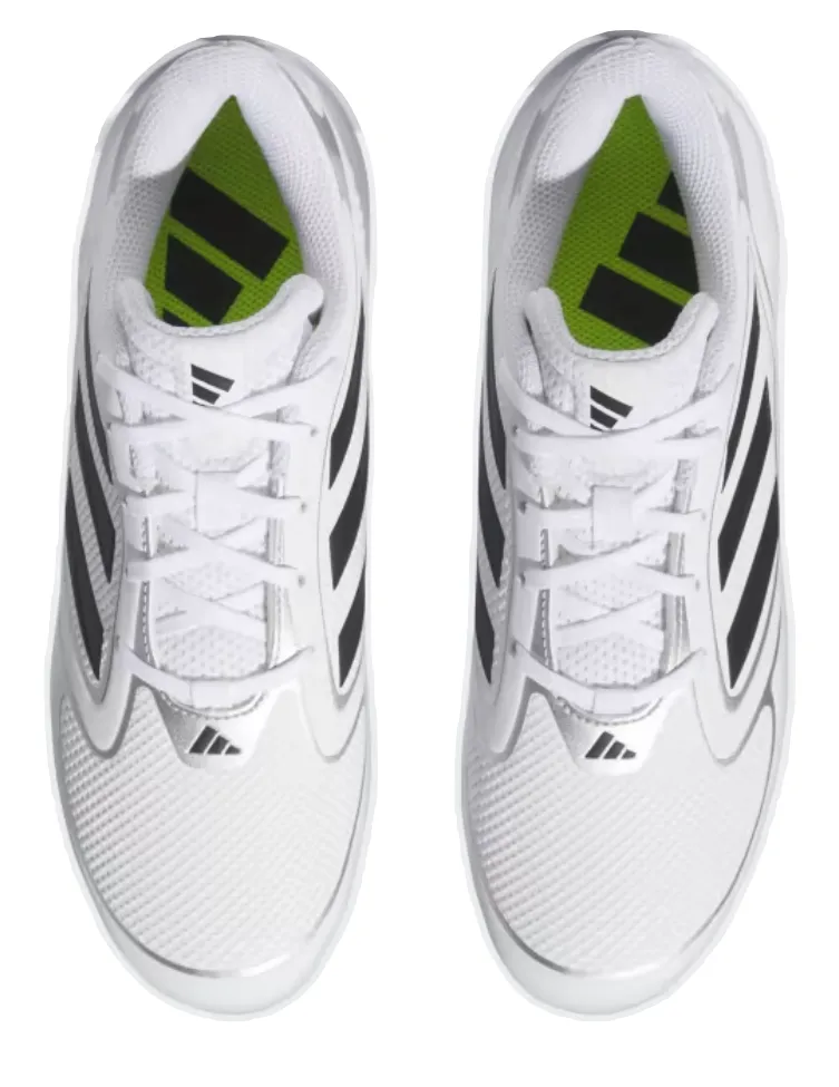 Adidas Ladies' PureHustle 3 MD Cleats - White