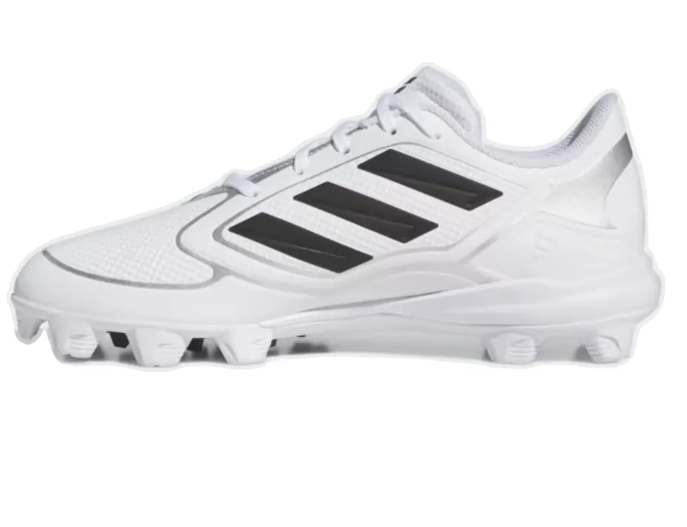 Adidas Ladies' PureHustle 3 MD Cleats - White