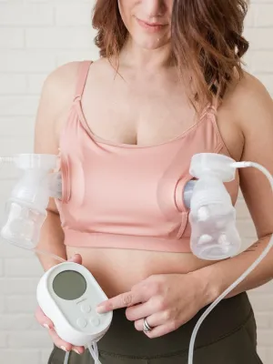 Amelia Pumping & Nursing Bralette (Lounge, Active, Sleep)