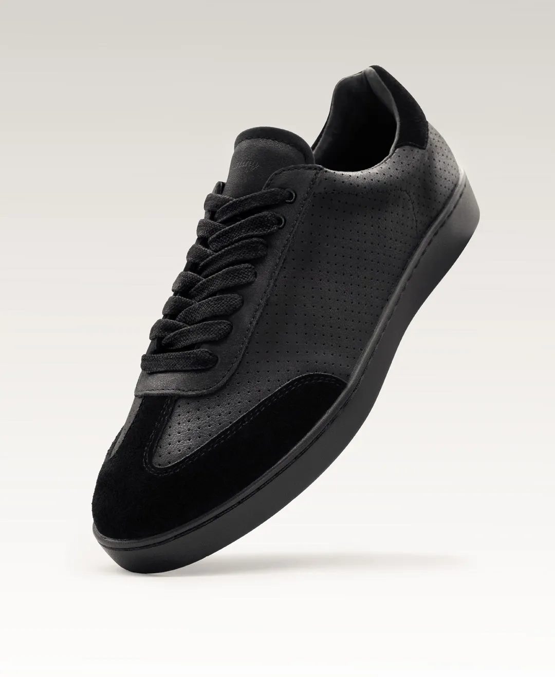 Anna Kern Men's 7430 Black Leather-Suede