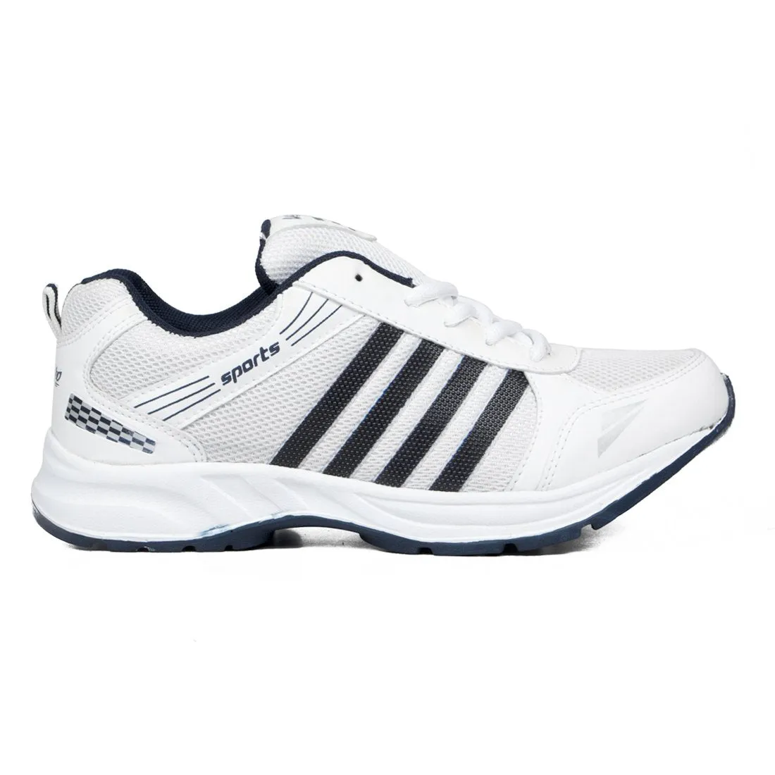 ASIAN Men's Wonder-13 Sports Running Shoes White 8 UK