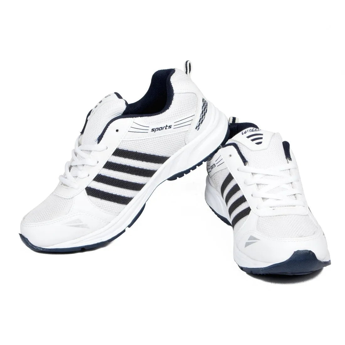 ASIAN Men's Wonder-13 Sports Running Shoes White 8 UK