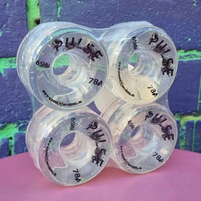 Atom Pulse Glitter Wheels 78A - 4 pack