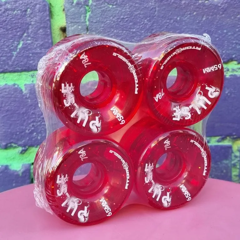 Atom Pulse Glitter Wheels 78A - 4 pack