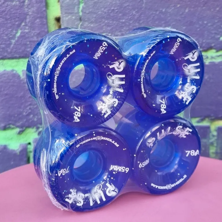 Atom Pulse Glitter Wheels 78A - 4 pack