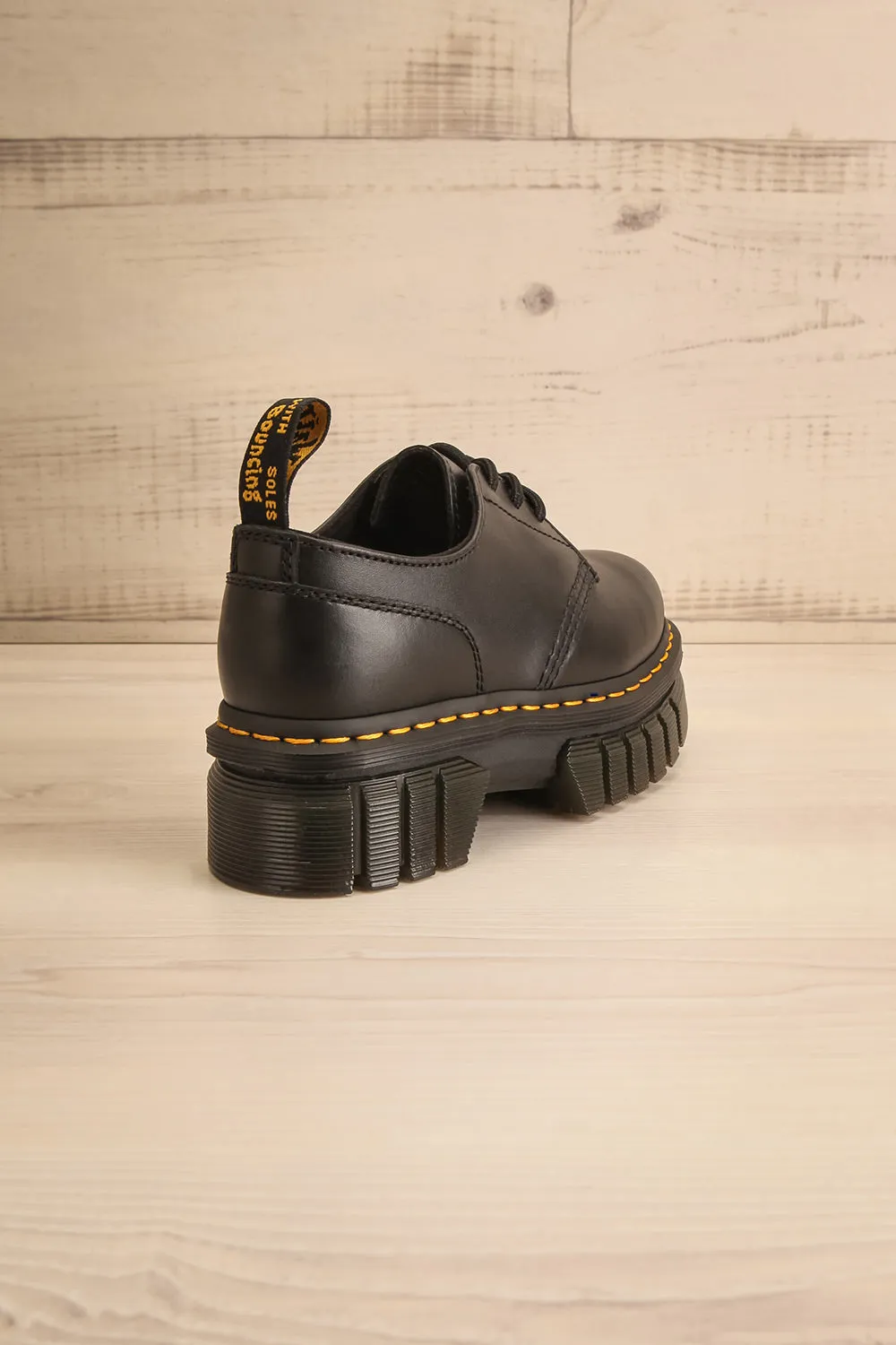 Audrick Nappa Leather Platform Shoes