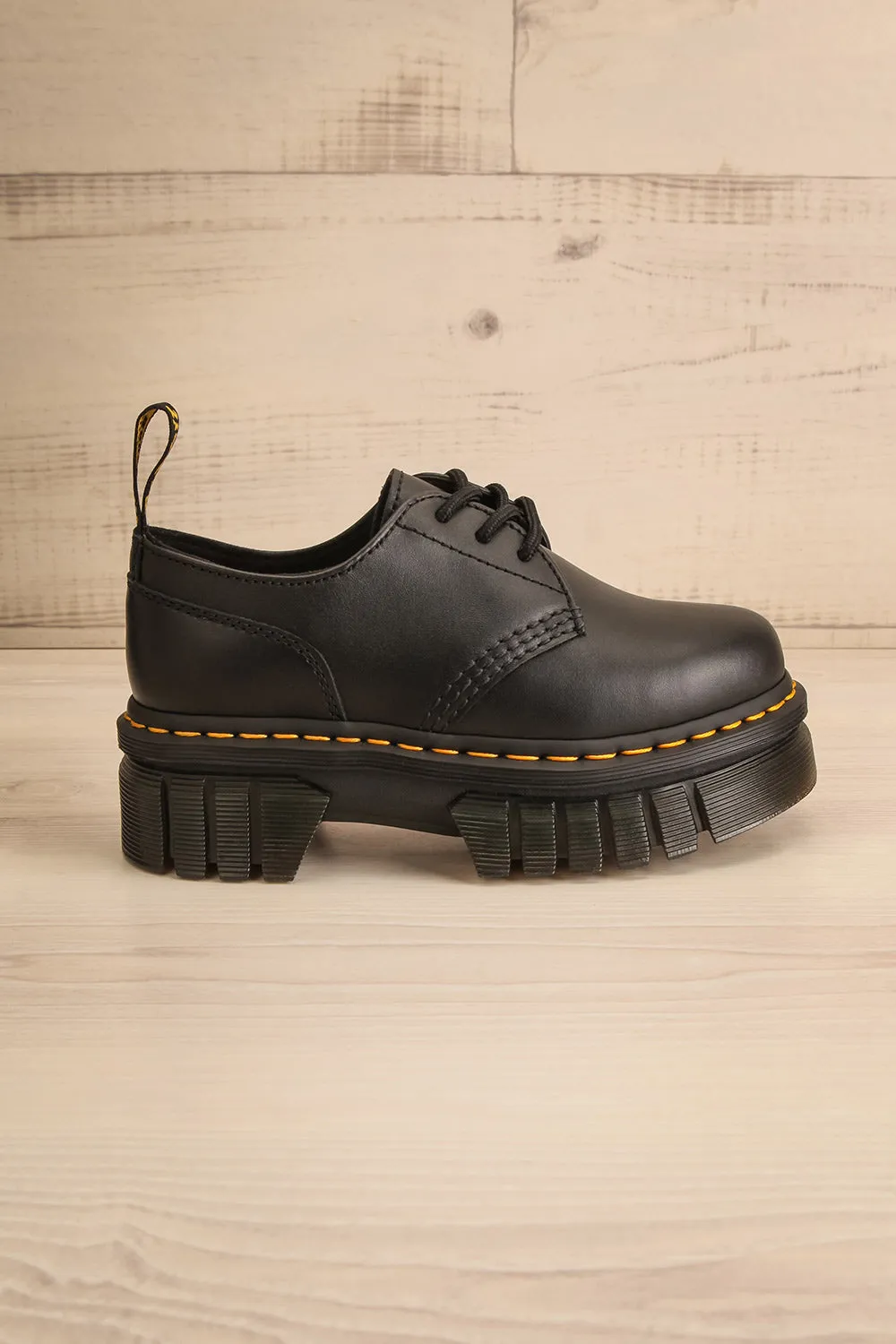 Audrick Nappa Leather Platform Shoes