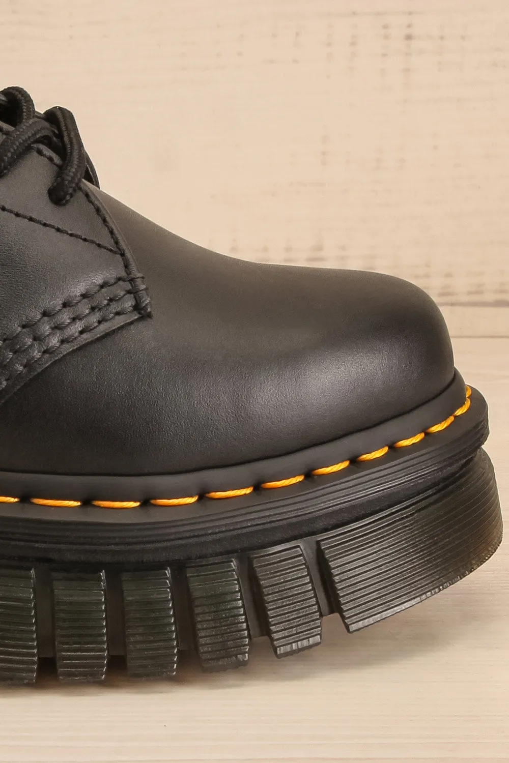 Audrick Nappa Leather Platform Shoes