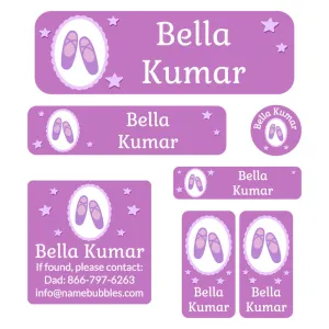 Ballet School Labels Pack