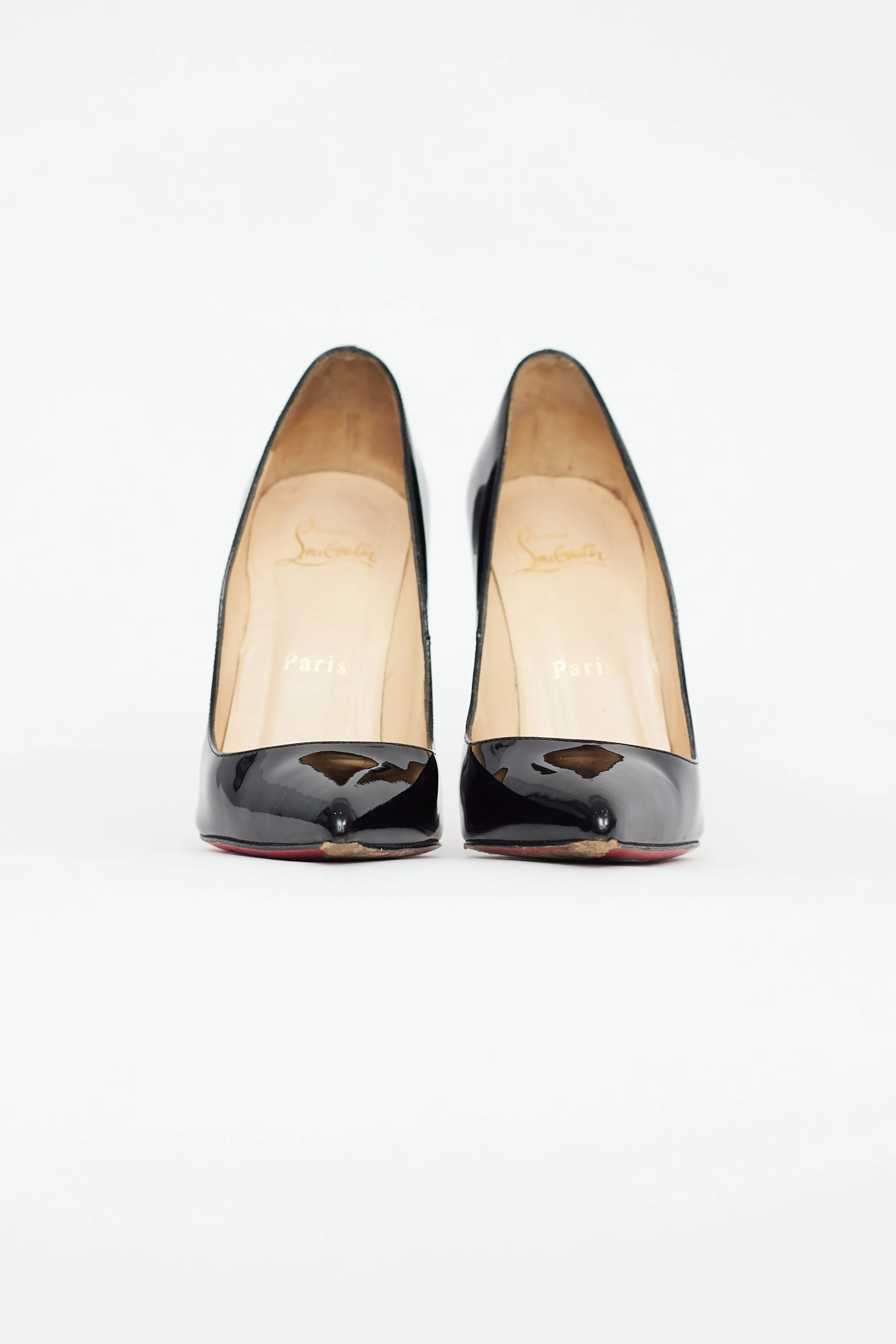 Black Patent Leather Kate Pump