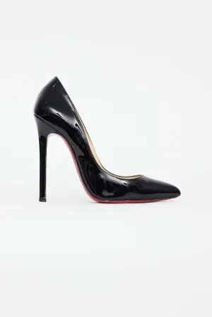 Black Patent Leather Kate Pump