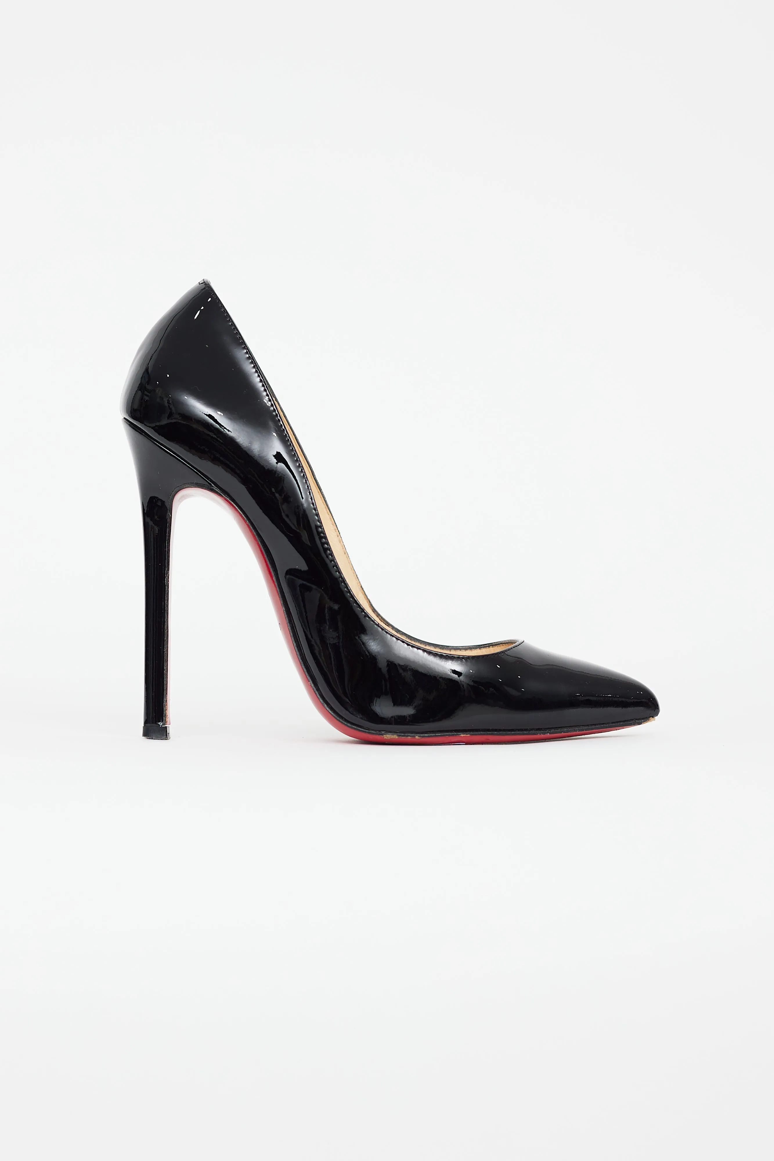 Black Patent Leather Kate Pump