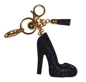 BLACK PUMP KEY CHAIN