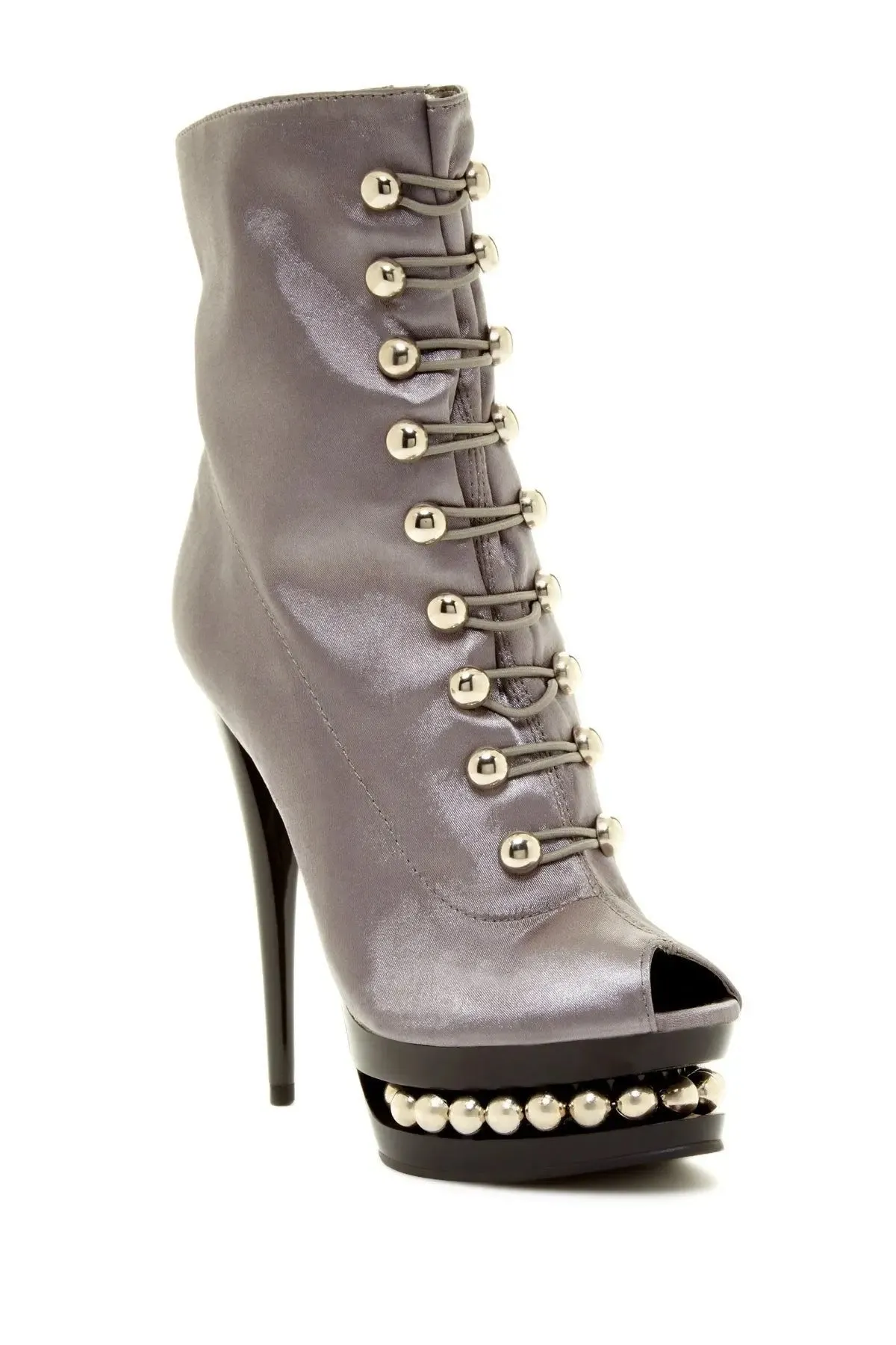 BLAKEE Luxe Satin Glamour Heels