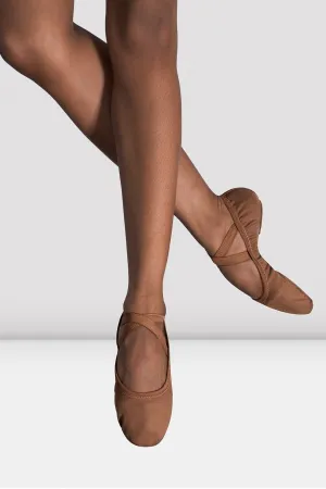 Bloch - Children’s Performa Stretch Canvas Ballet Shoes - Child (S0284G) - Cocoa