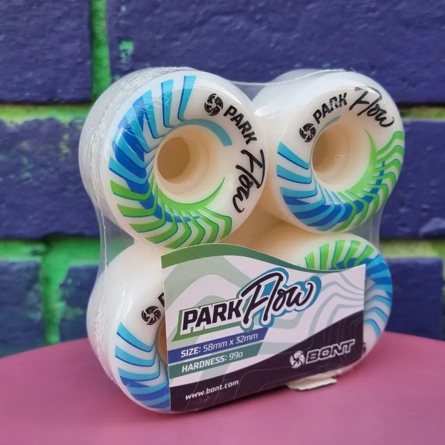 Bont Park Flow Wheels 99A - 4 pack