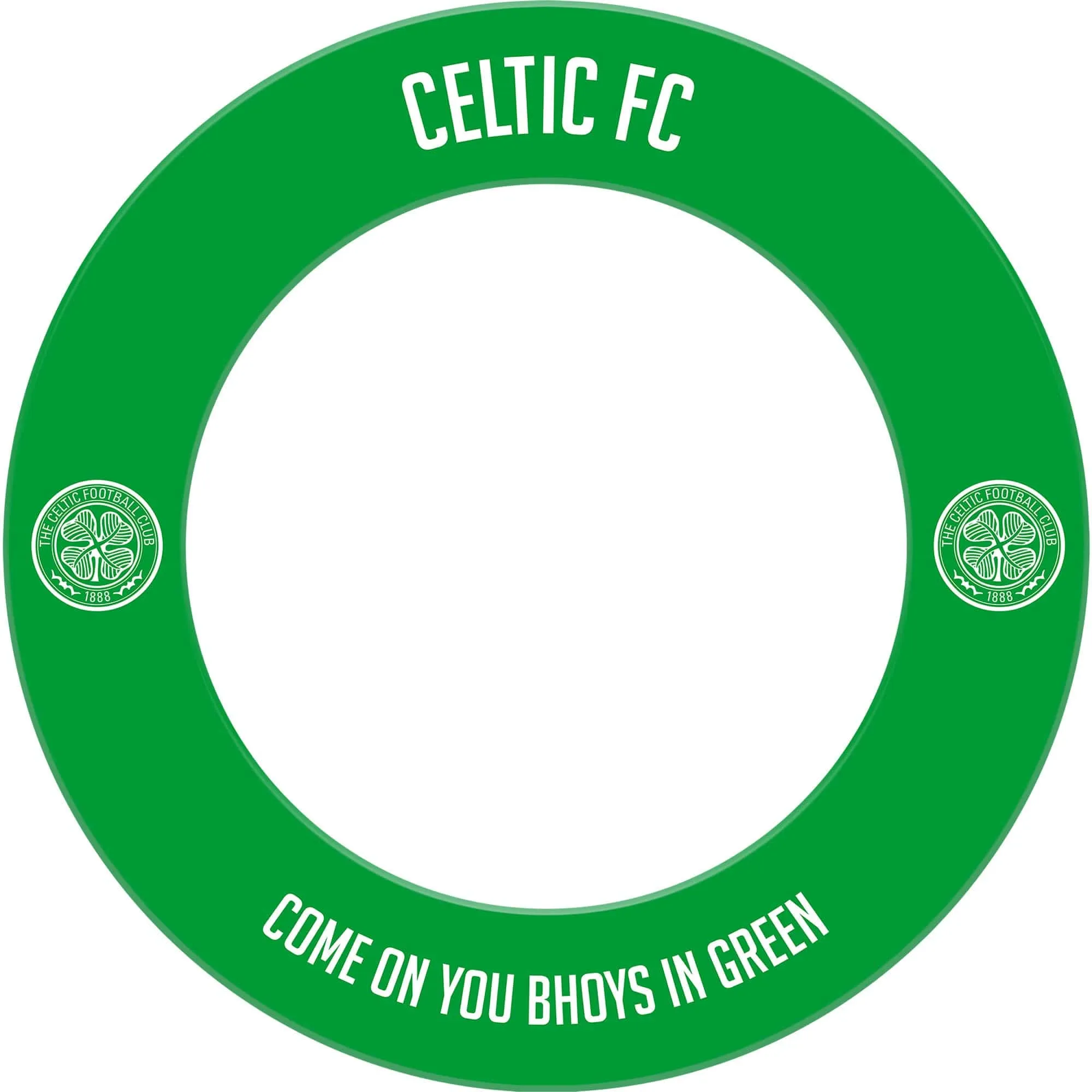 Celtic FC Dartboard Surround - Official Licensed - Celtic - S3 - Crest