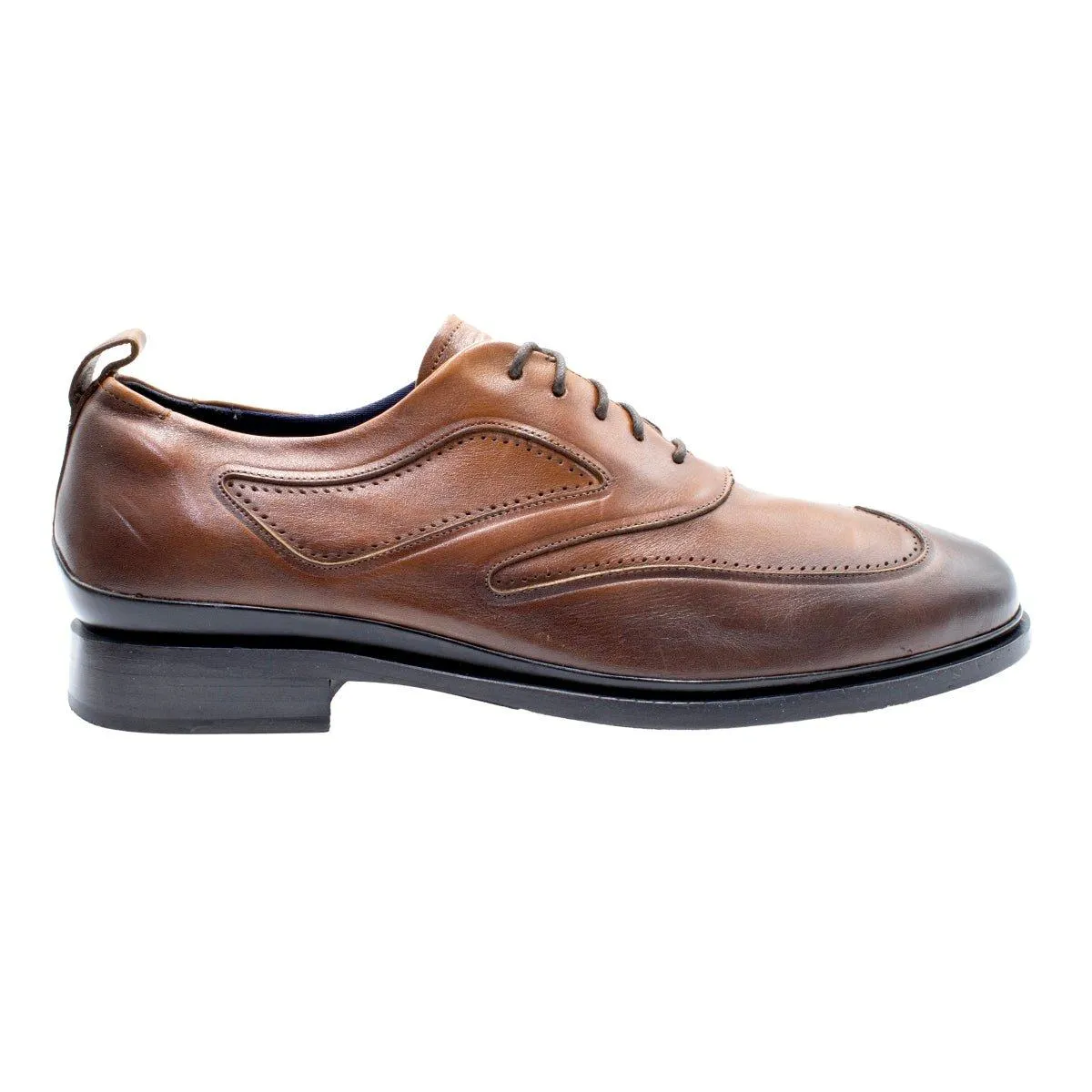 Cole Haan Washington Grand 2.0 Oxford Formal Lace Ups Leather Brown Colour For Men