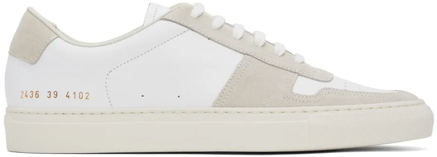 Common Projects Ball Duo Sneakers in Off White