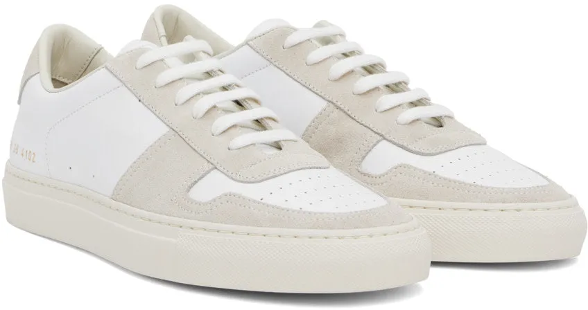Common Projects Ball Duo Sneakers in Off White