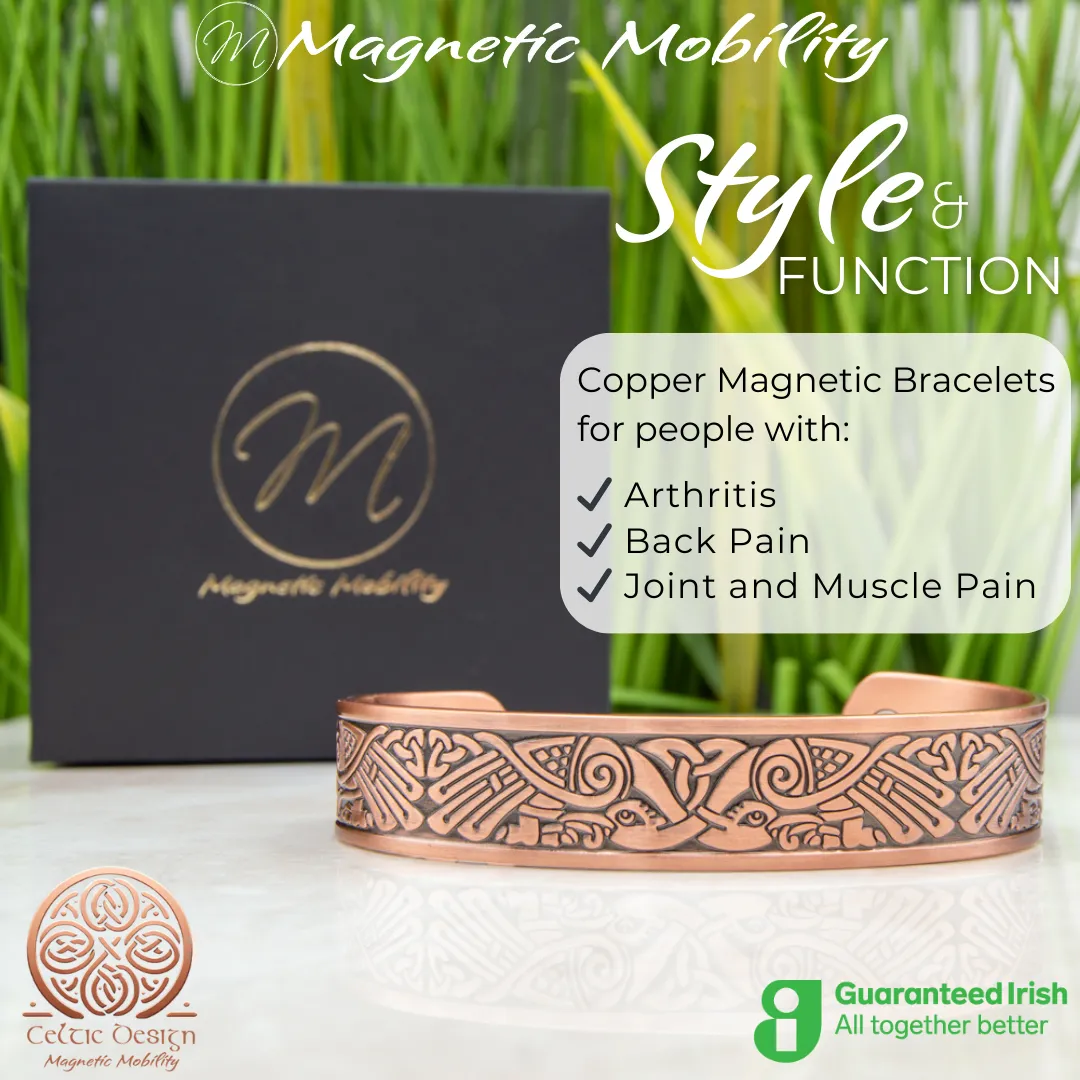 Copper Bracelet: Kells Copper | Magnetic Mobility