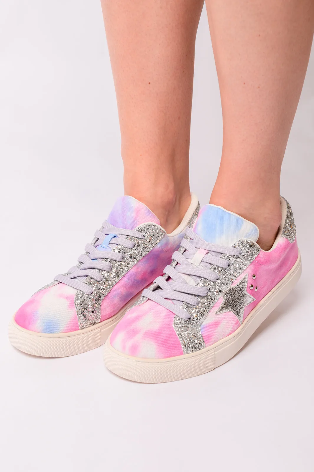 Corkys Brand Tennis shoes!  Supernova Sneakers in Pastel Tie Dye