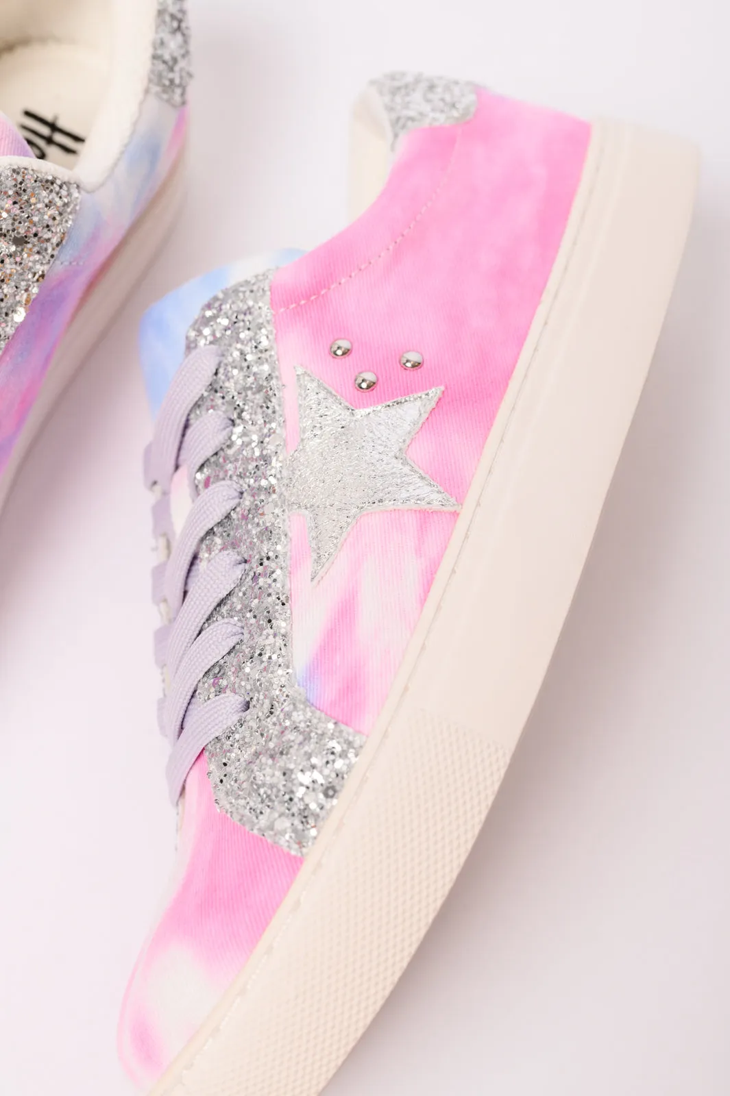 Corkys Brand Tennis shoes!  Supernova Sneakers in Pastel Tie Dye
