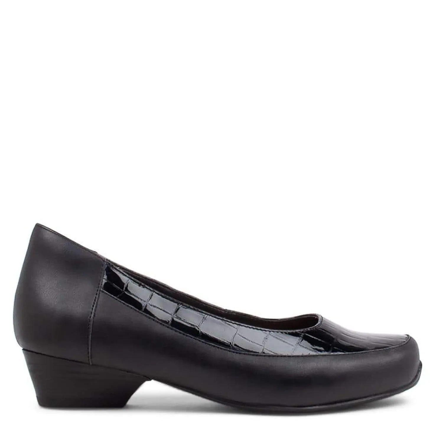 CULLENZ XW - BLACK LEATHER PATENT CROC