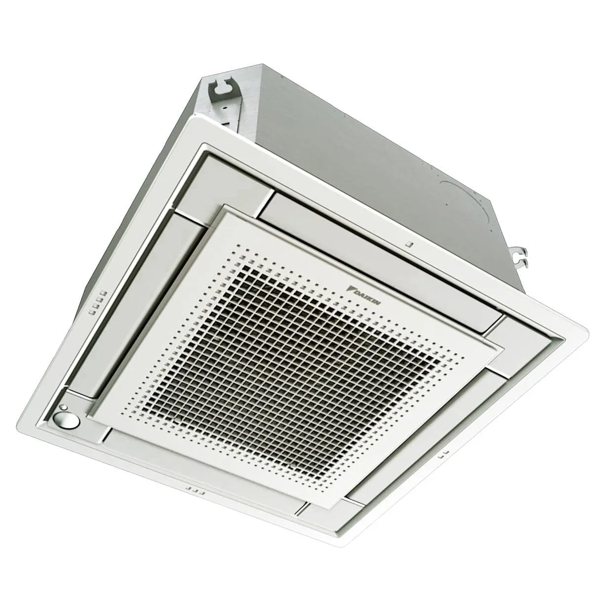 Daikin 9000 Btu 19.8 SEER2 Ductless Mini-Split Ceiling Cassette Heat Pump Air Conditioner