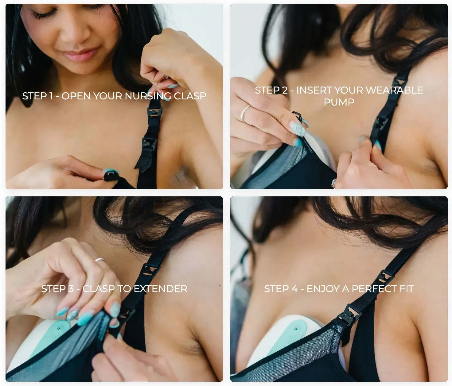 DAILY Bra 2-Pack (Nutmeg   Black)