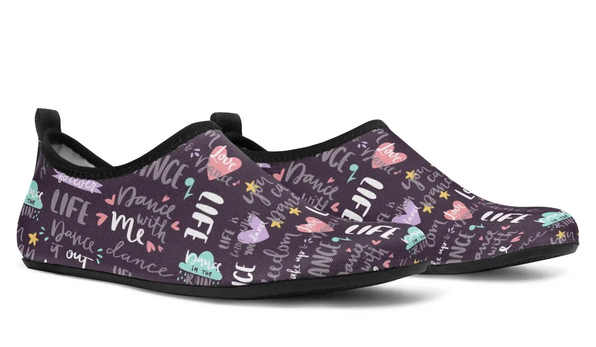 Dance It Out Aqua Barefoot Shoes