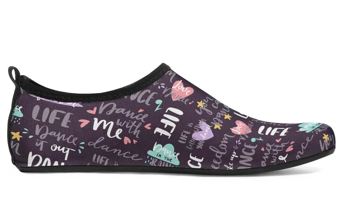 Dance It Out Aqua Barefoot Shoes