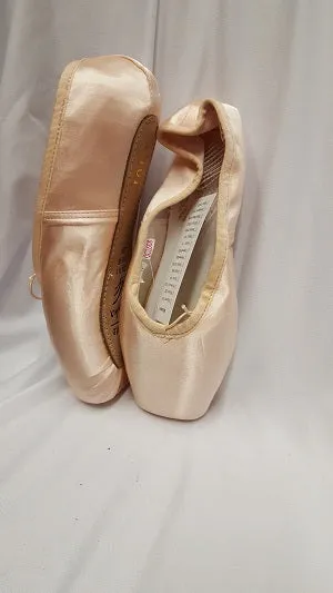 Debutante -- Demi-Pointe Shoe -- Peach Pink Satin