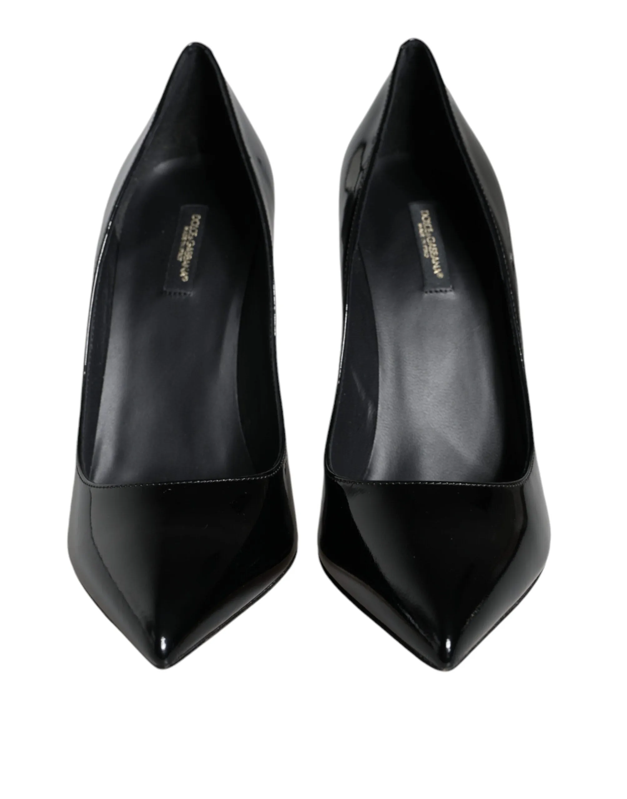 Dolce & Gabbana Bellucci Pumps In Black Patent Leather