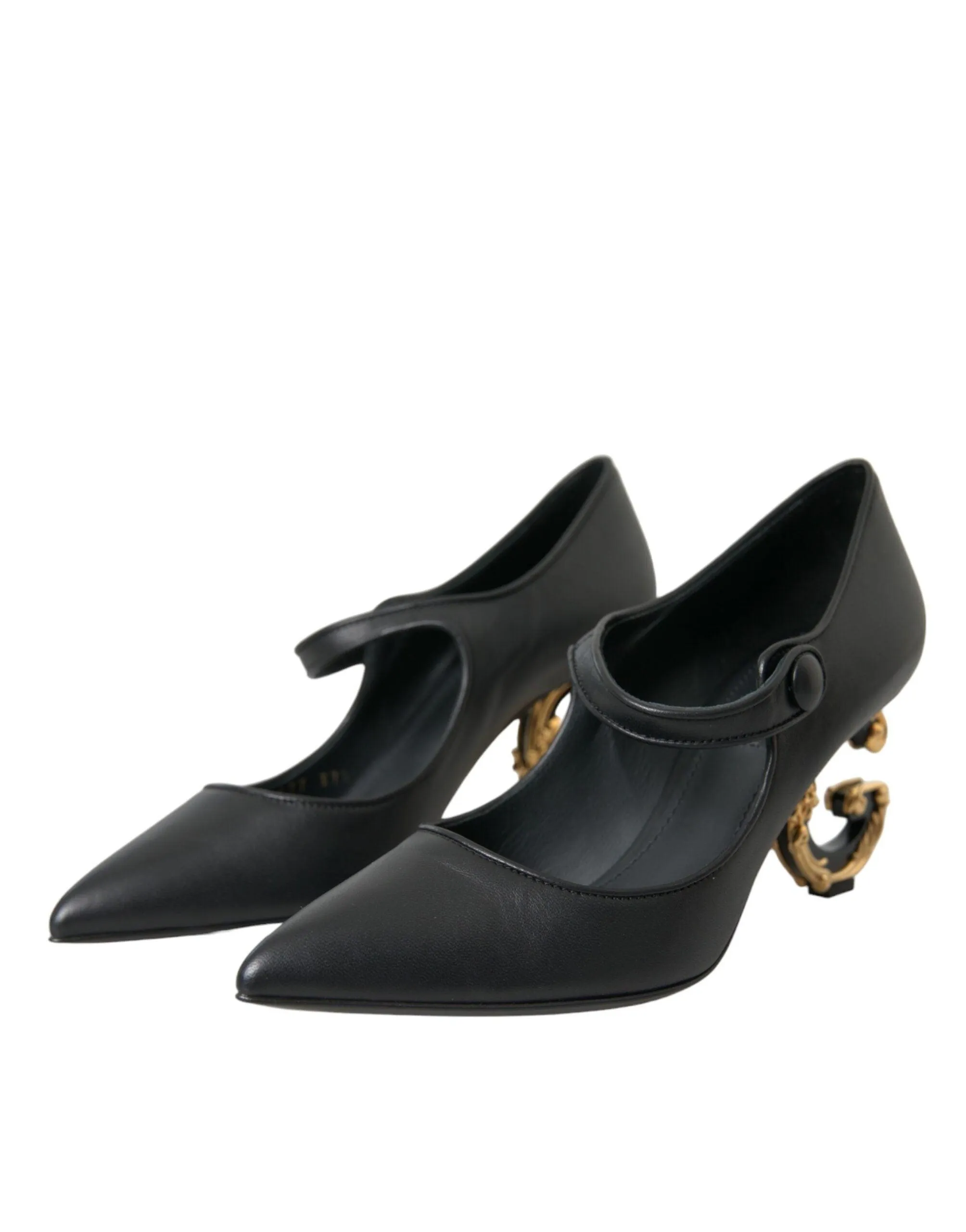 Dolce & Gabbana Pumps With Baroque D&G Heel