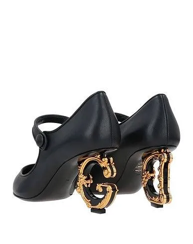 Dolce & Gabbana Pumps With Baroque D&G Heel