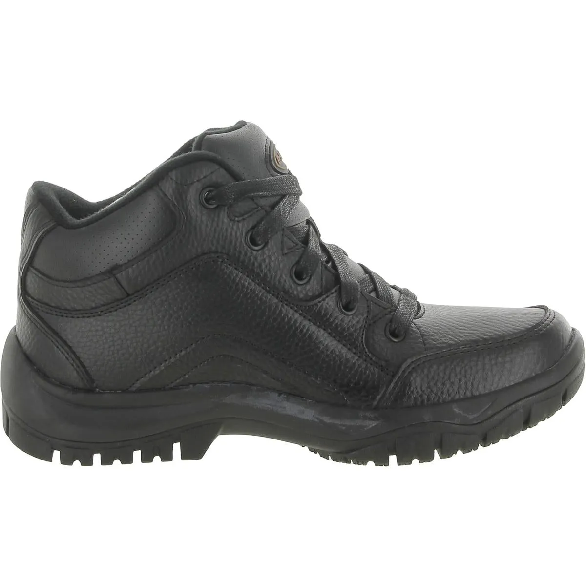 Dr. Scholl's Shoes Mens Climber Leather Slip-Resistant Work and Safety Shoes