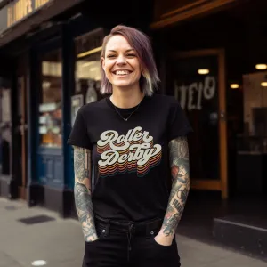 Dropping Vibes Roller Derby Short-Sleeve Unisex T-Shirt