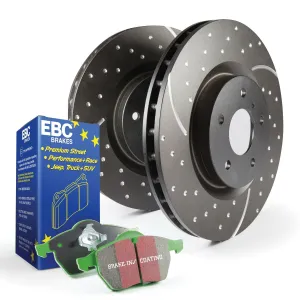 EBC Brakes S10KF1672 S10 Kits Greenstuff 2000 and GD Rotors