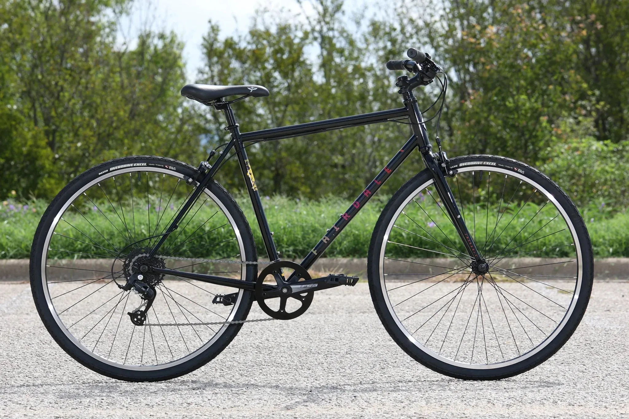 Fairdale Lookfar Complete Cruiser Bike - Gloss Black