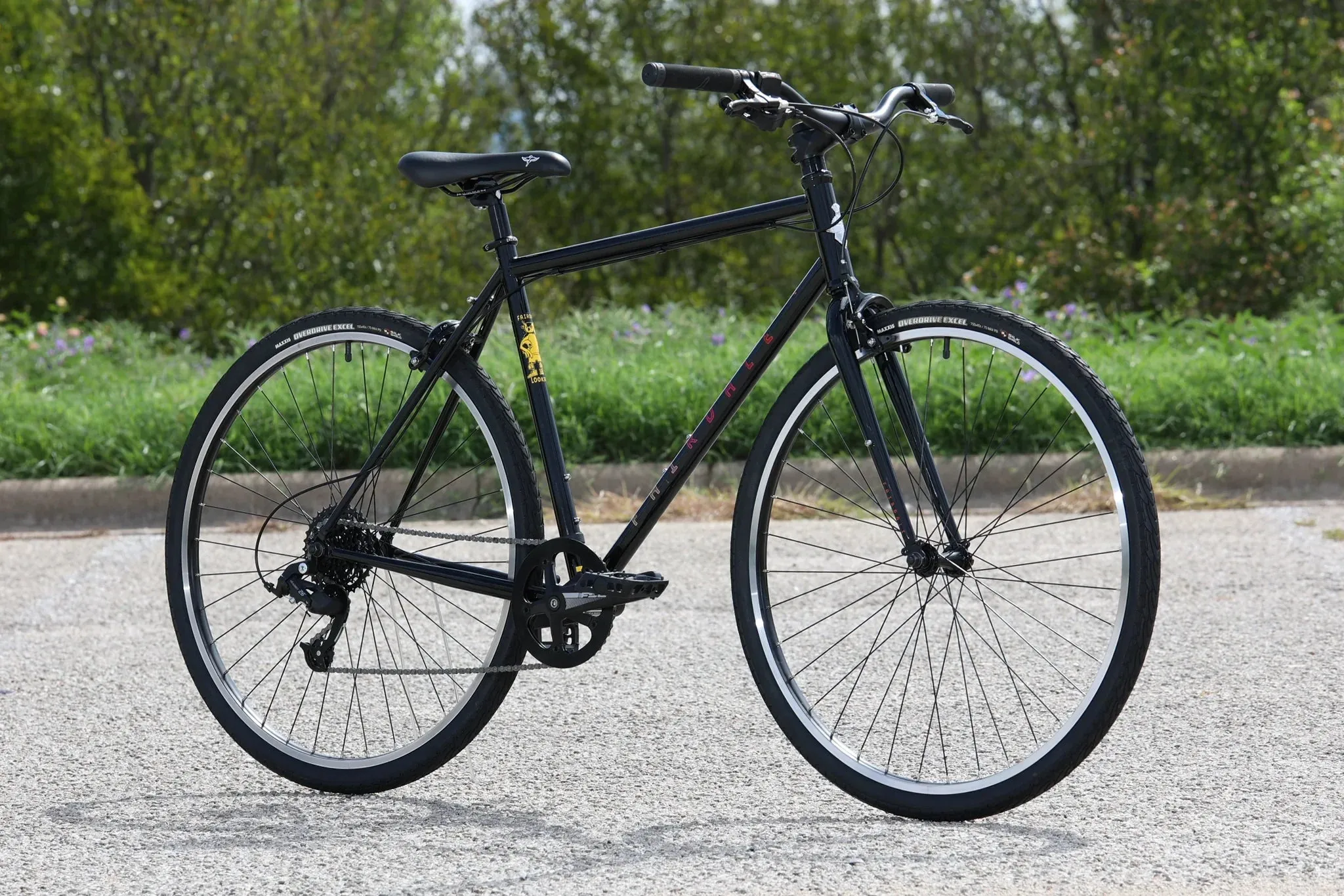 Fairdale Lookfar Complete Cruiser Bike - Gloss Black