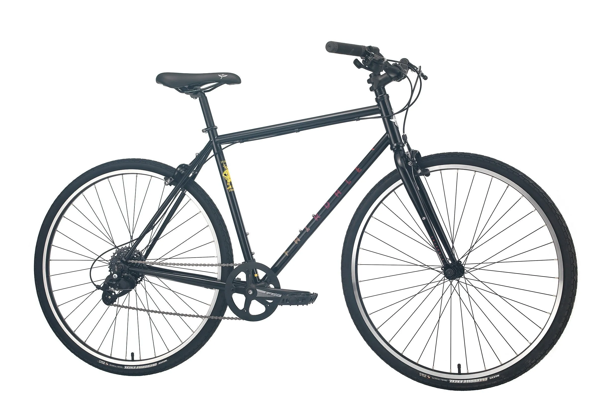 Fairdale Lookfar Complete Cruiser Bike - Gloss Black