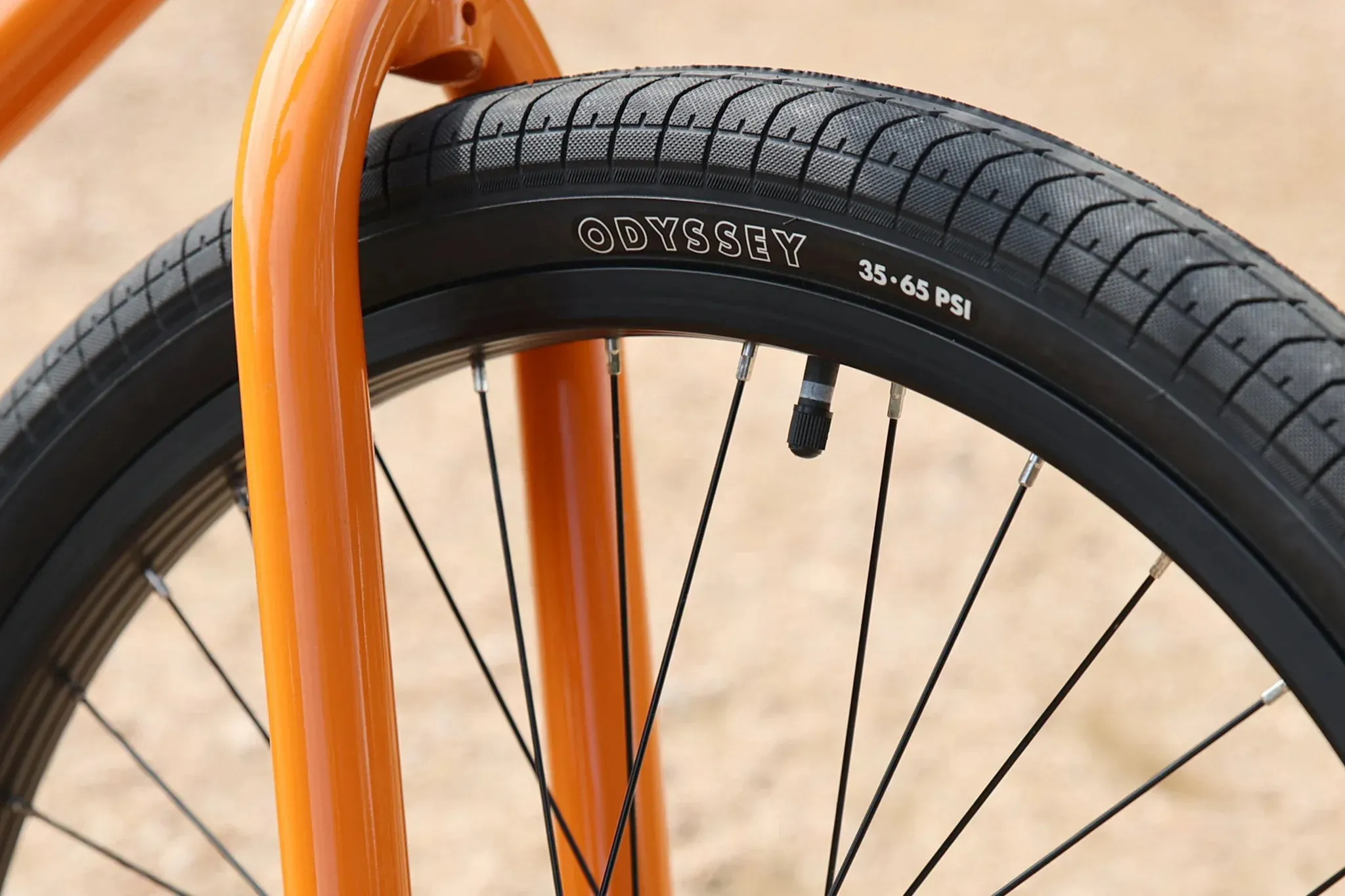 Fairdale Macaroni 24″ Complete Cruiser Bike - Gloss Orange Soda