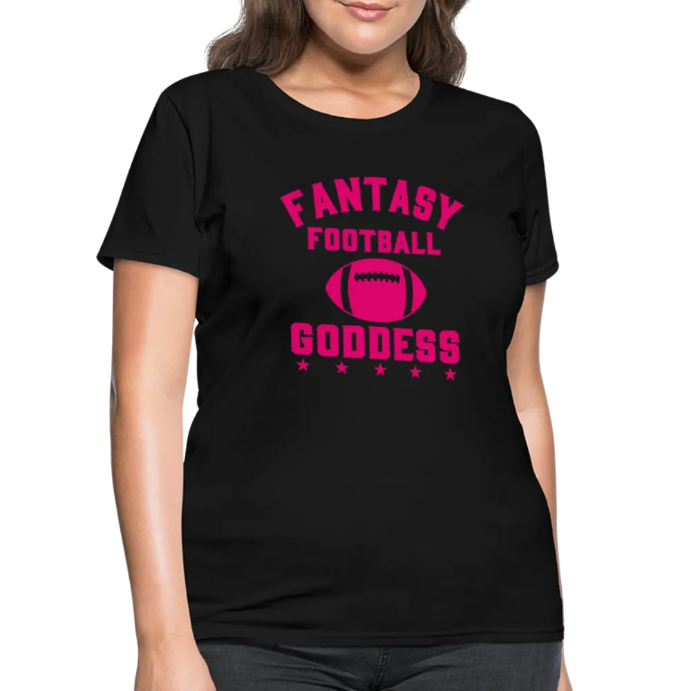 Fantasy Football Goddess Women's Contoured T-Shirt
