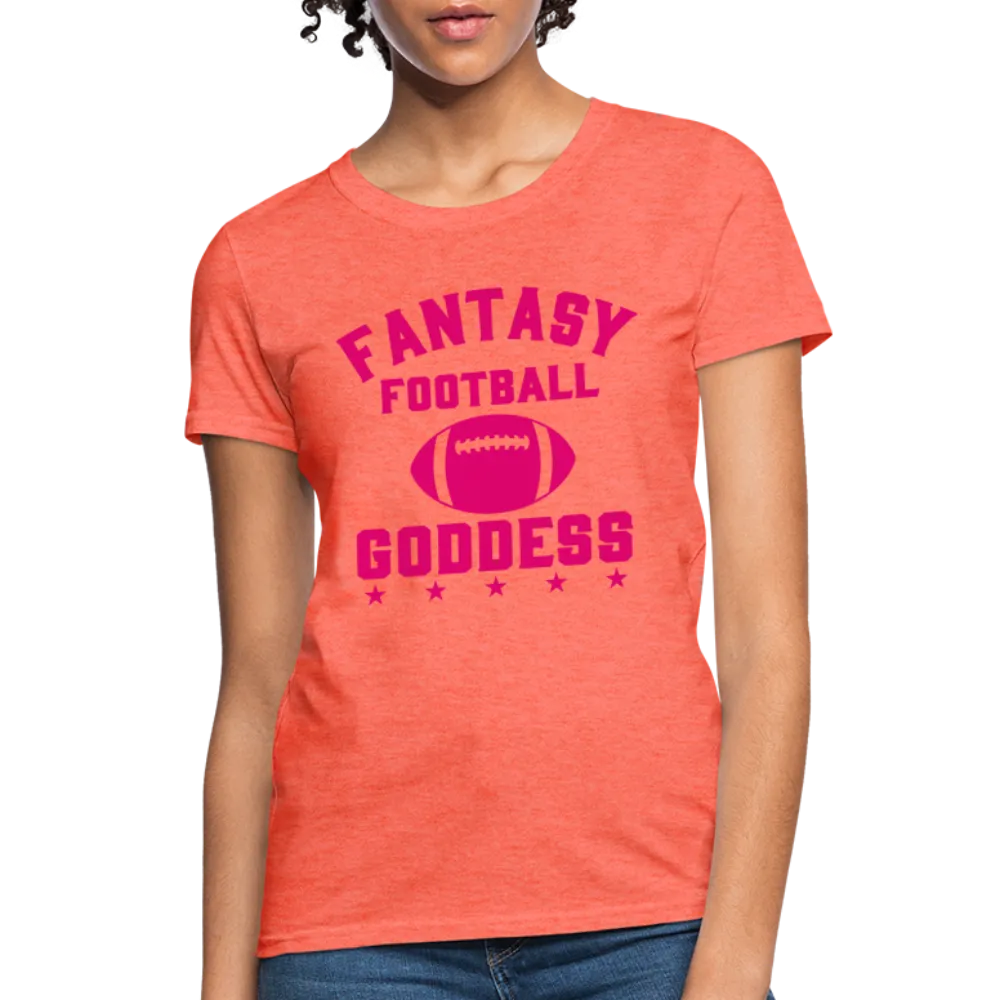 Fantasy Football Goddess Women's Contoured T-Shirt