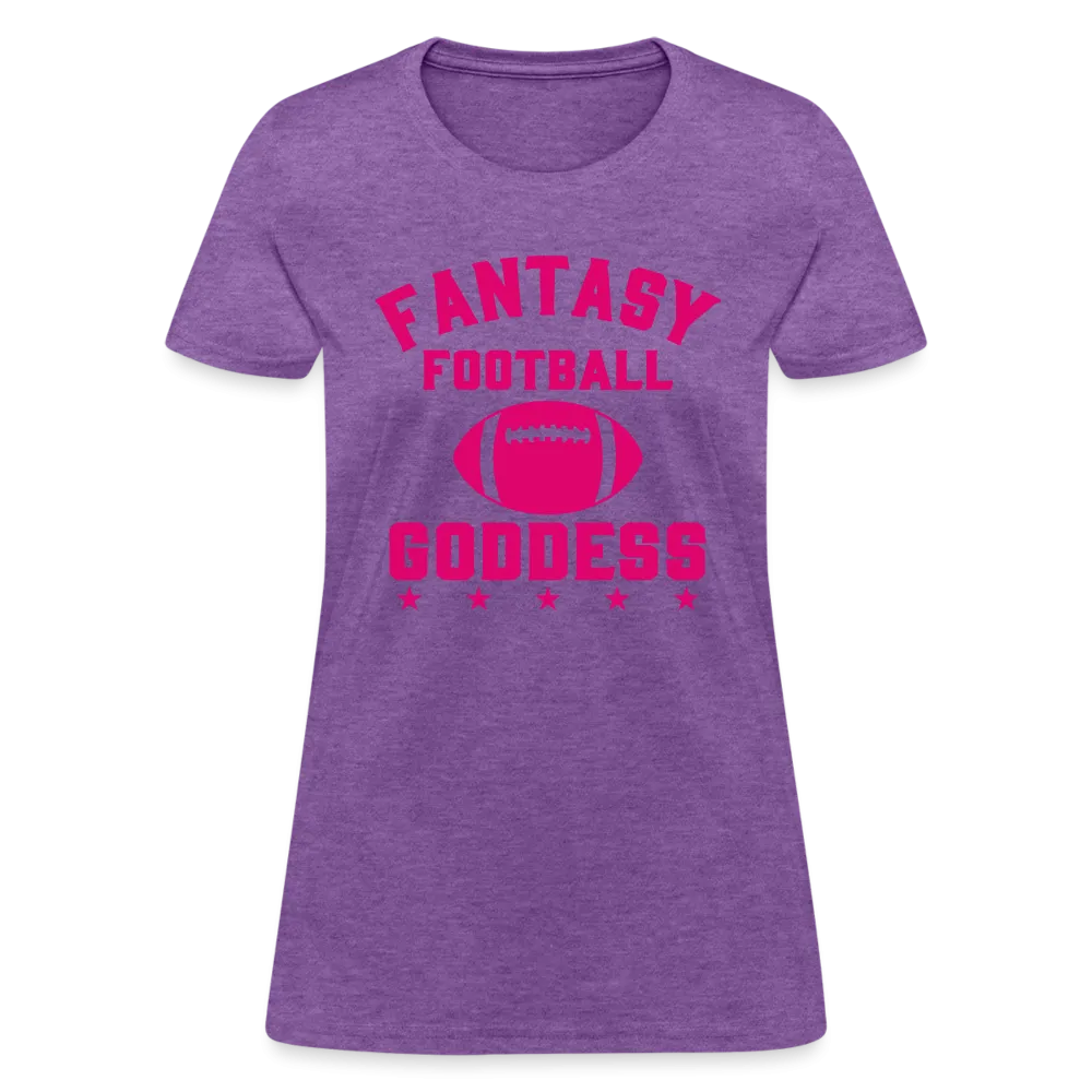 Fantasy Football Goddess Women's Contoured T-Shirt